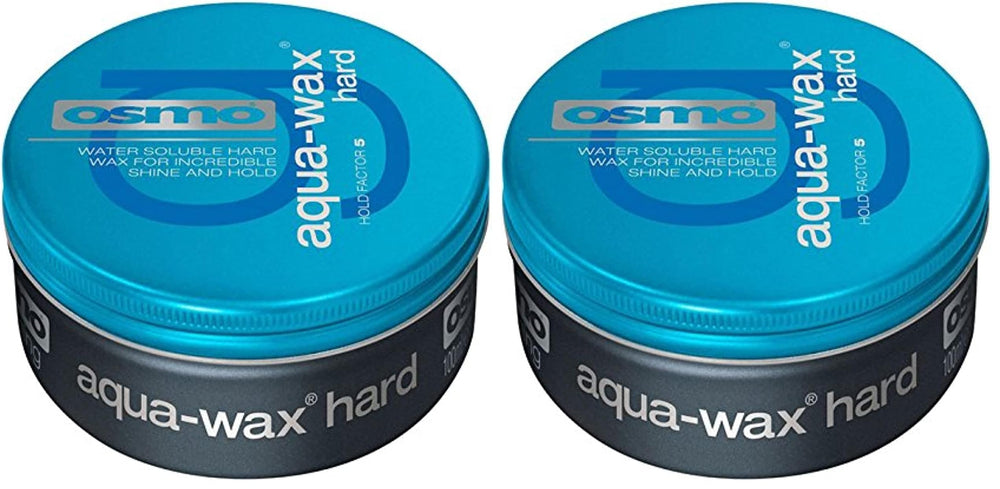 Osmo Aqua-Wax 2-pack bottle for easy, residue-free shine on everyday surfaces