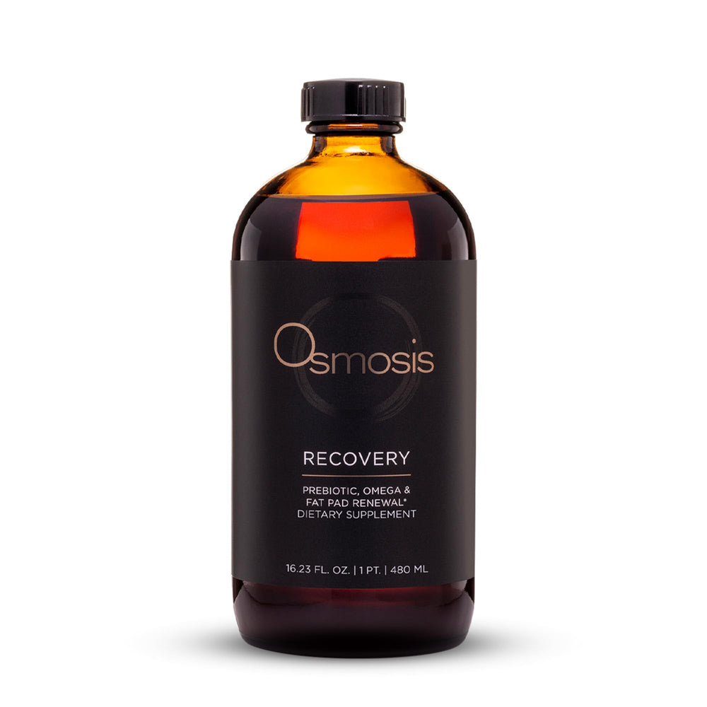 OSMOSIS Recovery Supplement bottle for daily skin nourishment