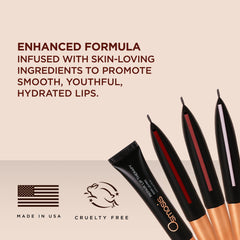 OSMOSIS Repair Lip Therapy with nourishing ingredients supports smooth, hydrated lips.