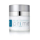 Osmotics Blue Copper 5 Prime Face Cream jar with rich texture for daily hydration.