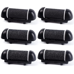 OTAZWA 6-pack extra coarse roller heads for fast callus removal.