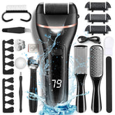 OTAZWA electric foot callus remover with roller heads for smoother feet.
