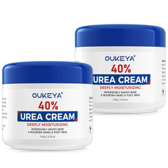 OUKEYA 40% urea cream tube for targeted hydration.