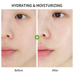 OUPEICHARM Aloe Vera mask silky texture enhances comfortable use.