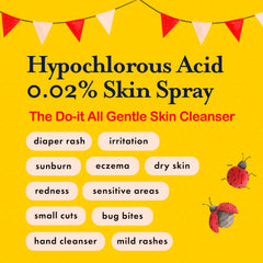 Our Family's Heirloom kids spray for diaper rash promotes quick relief and clean skin
