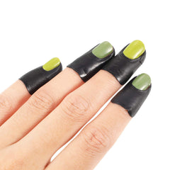 Outus nail protection tape helps clean edges for a neat manicure finish.