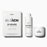 Overtone Bleach 30 Volume kit packaging shows a professional at-home lightening solution.
