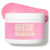 Overtone Cotton Candy Pink bottle showing vibrant at home color deposit