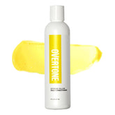 Overtone Daily Yellow Conditioner bottle showcasing vibrant pigment for refreshed hair tone.