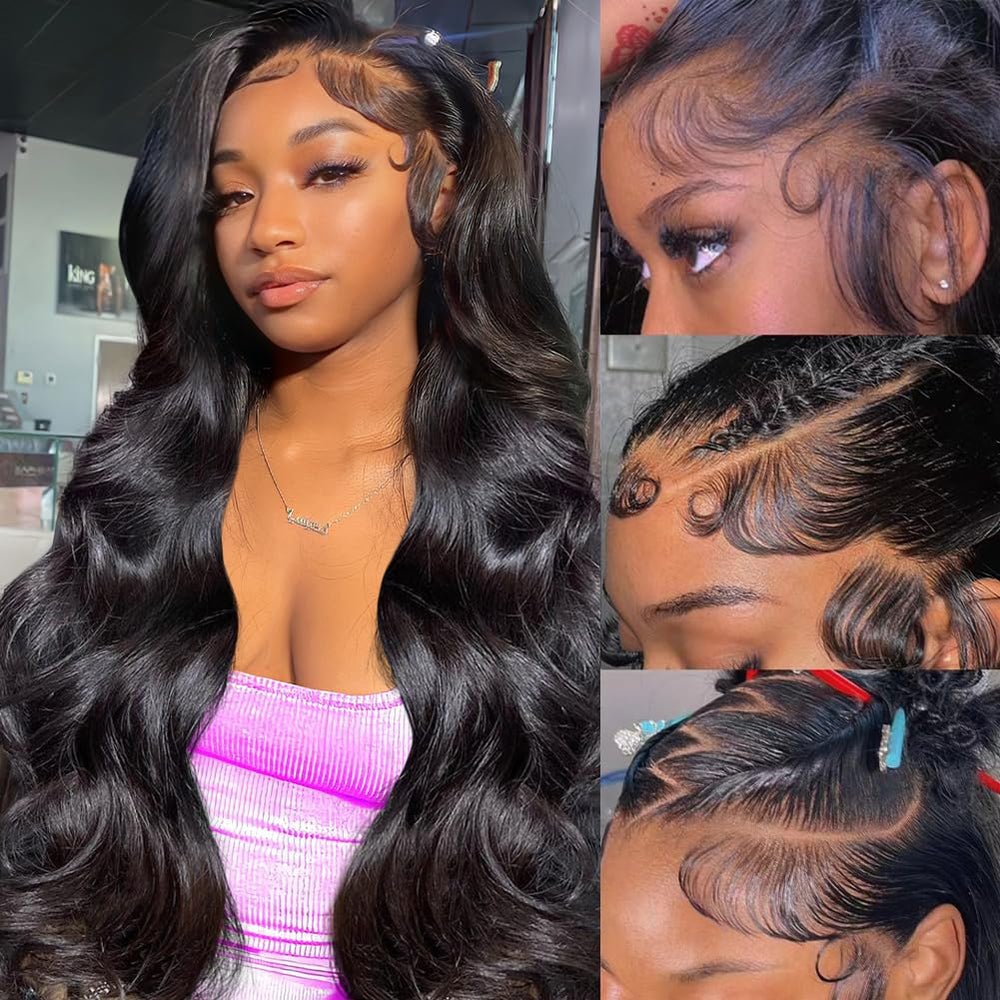 OWNROSE 30-inch lace front wig blends seamlessly for daily wear and natural look.