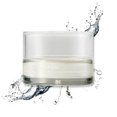OxygenCeuticals HA Gel jar close-up highlighting deep hydration for daily moisture