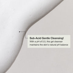 Close-up of soft foam texture from OxygenCeuticals cleanser for refreshing cleanse