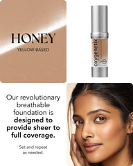 Oxygenetix Foundation skin barrier and hydration emphasis for sensitive skin.