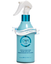 OYA Leave-In Conditioner Spray detangles knots for all hair types.