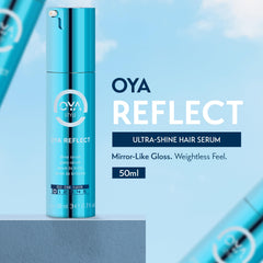OYA Reflect serum dispense close-up demonstrating easy, precise application.