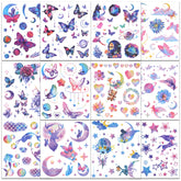 Ozepao Glitter Tattoos butterfly designs for kid-friendly party art and play