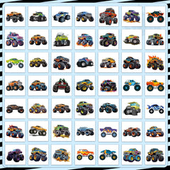 Ozepao kids car tattoos with colorful monster trucks for play.