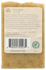 Pacha Soap Co Dirty Hippie Bar Soap lather-ready slice for daily cleansing