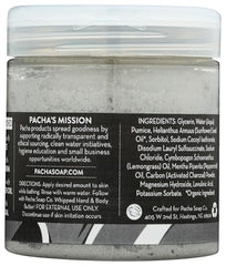 Pacha Soap Co label highlights cruelty-free promise and natural ingredients.