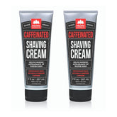 Pacific Shaving Company caffeinated shaving cream bottle showcasing energizing formula for mornings