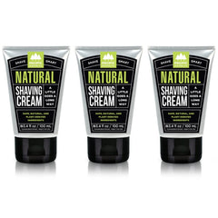 Pacific Shaving Company natural shaving cream jar with shea butter for hydration