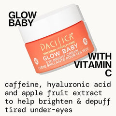 Pacifica Glow Baby Eye Cream Vitamin C boost brightens under-eye area