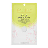 Pacifica Kale Dissolve micropatches target dark spots with a clear microneedle design.