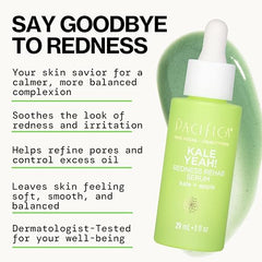 Pacifica Kale Yeah! Niacinamide five percent badge signals pore-minimizing softness.