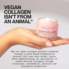 Pacifica Night Cream apply routine demonstrates even application on clean skin