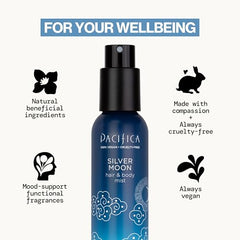 Pacifica Silver Moon almond note highlights comforting, grounding vibe
