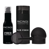 Pacinos Hair Fiber Kit package for instant thinning hair concealment.