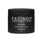 Pacinos Sleek pomade tube front view for all-day hold.
