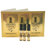 Paco Rabanne 1 Million parfum spray vial on card for quick testing
