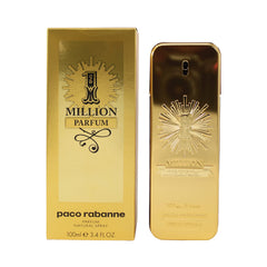 Paco Rabanne One Million spray action showing easy application.