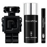 Paco Rabanne Phantom parfum bottle in a sleek design for daily, long-lasting scent.