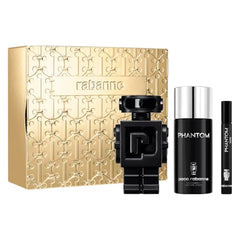 Paco Rabanne Phantom deodorant spray with modern packaging for all-day freshness.