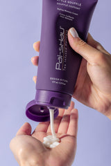 Pai-Shau Style Soufflé being applied to damp hair helps tame frizz.