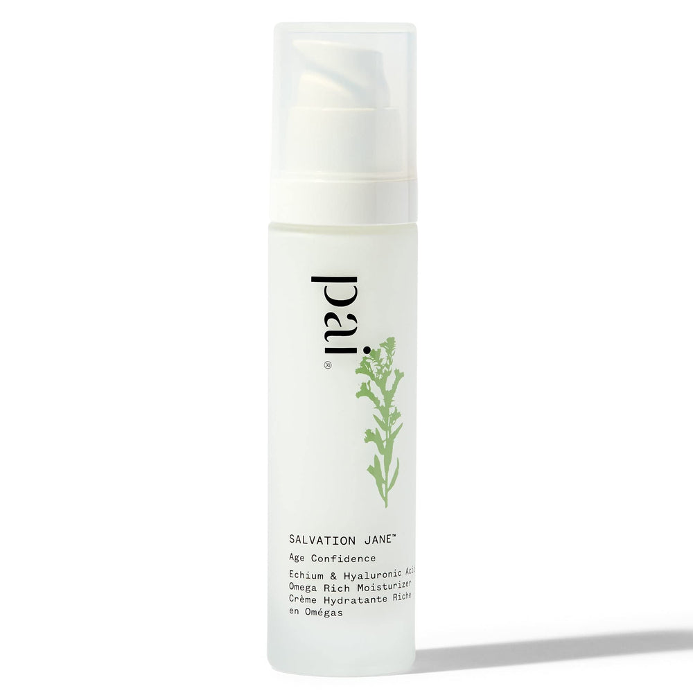 Pai Skincare Salvation Jane bottle highlights hydrating formula for sensitive skin