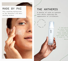 PAI SKINCARE The Anthemis cream swirl highlighting a silky texture for irritation relief