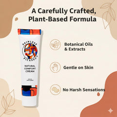 Texture soyeuse de la Crème prép Painless Picasso sur peau propre