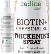 Paisle Botanics Biotin Hair Thickening Spray bottle pour delivers instant volume boost