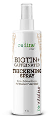 Paisle Botanics Biotin Hair Thickening Spray mist disperses evenly for natural-looking volume