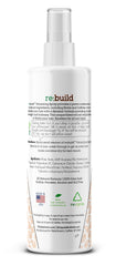 Hair finish appears soft and full after using the spray.