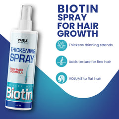 Paisle Botanics brume DHT Blocker – soutien à la pousse capillaire.