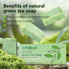 PALFICAB handcrafted cold-process soap showcases natural oils for deep moisturizing and soft skin