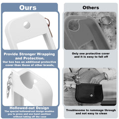 Close-fit design ensures nozzle stays unobstructed for easy spraying