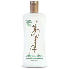 Panama Jack Aloe Moisturizer bottle front view, daily hydration after sun exposure.