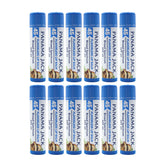 Panama Jack Sunscreen Lip Balm Dreamsicle flavor on a bottle, smooth lip protection and tropical flavor.