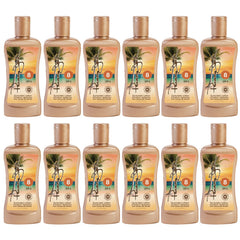 Panama Jack sunscreen tanning lotion SPF 8 bottle designed for easy beach reapplication