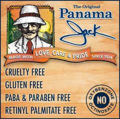 Panama Jack Sunscreen Tanning Lotion on skin during water activities